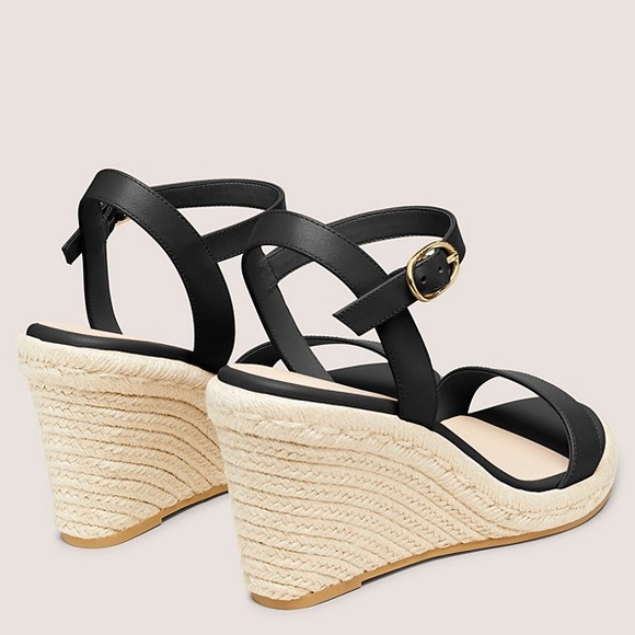 Stuart Weitzman Teddi Wedge Sandal Size 9 New - Picture 3 of 10